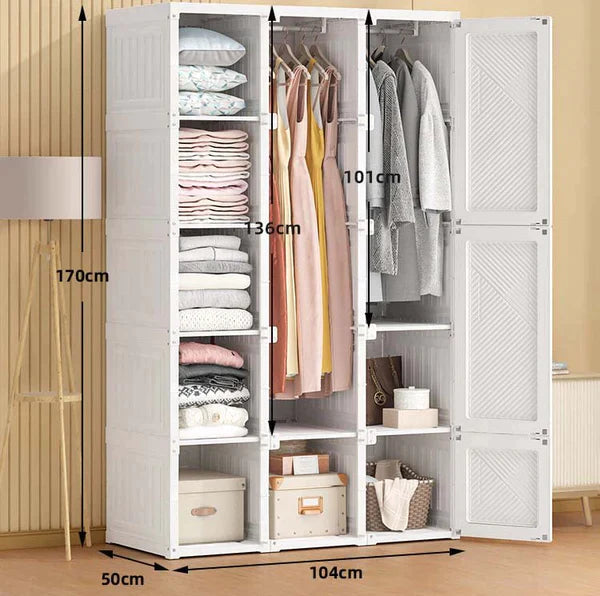 (COMPRE 1 E LEVE 2) Closet-Roupa Dobrável Inteligente - Frete Grátis